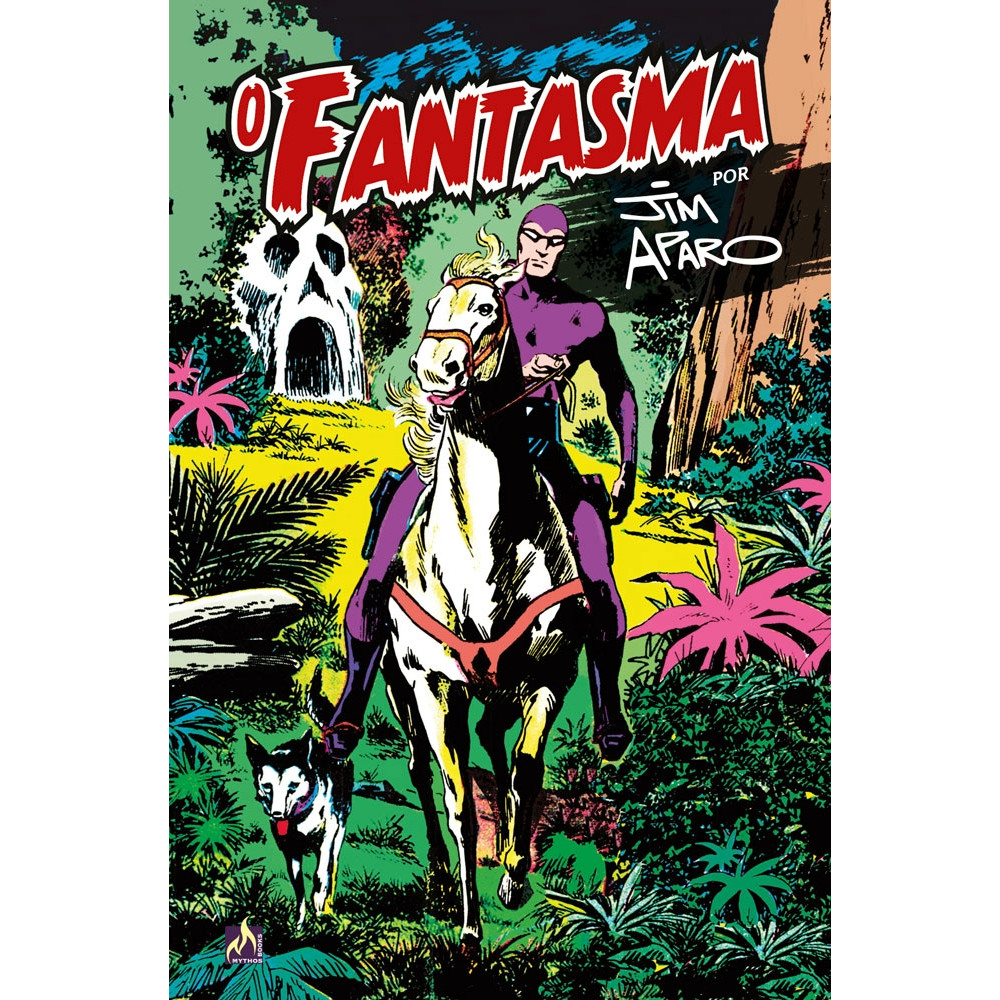 Capa do livro Comic - O Fantasma - 1 - por Jim Aparo - Novo/Lacrado - Mythos Editora -
