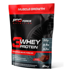 3Whey Protein Com 32g De Proteína 2kg - Pro Force Nutrition