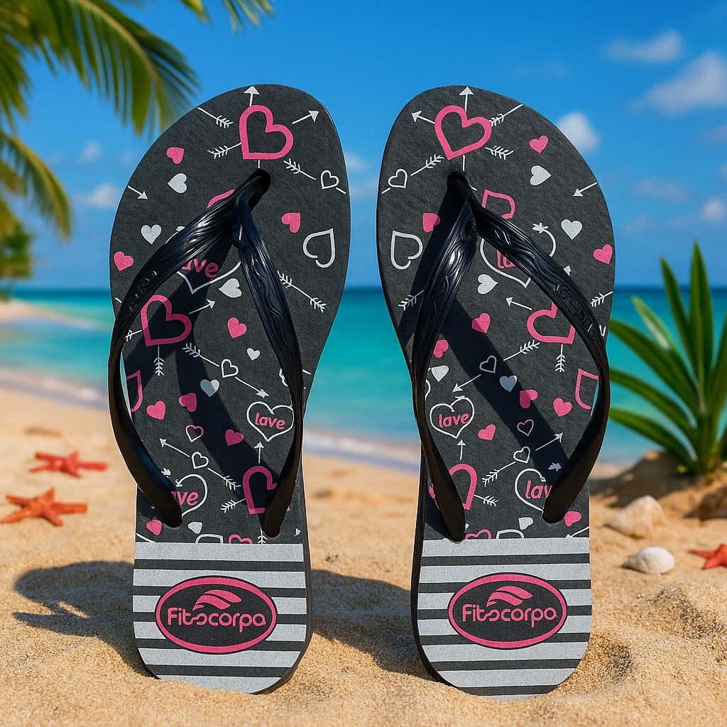 Chinelo Feminino de Dedo Casual Estampado Varias Cores Lindo Leve Macio Barato em Oferta na Shopee