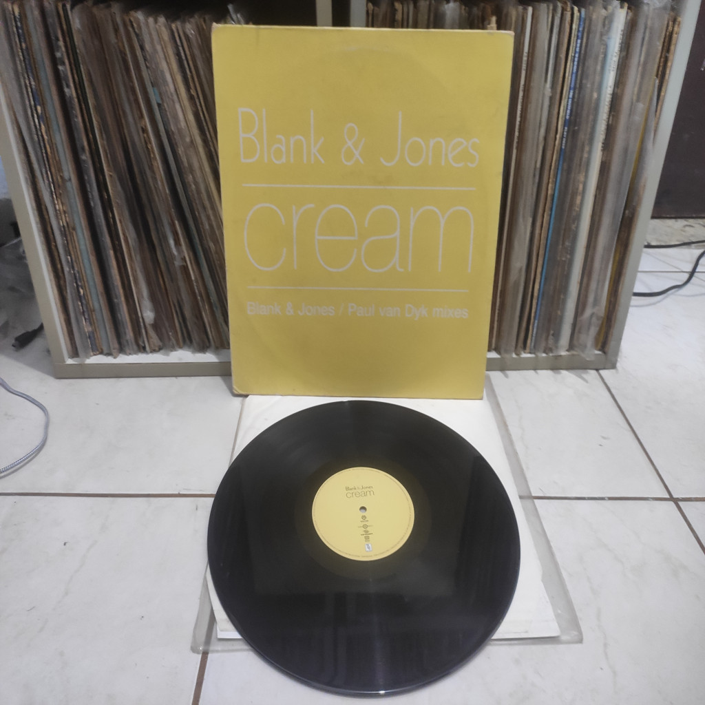 VINIL Blank & Jones importado Cream 45RPM