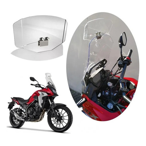 Defletor Bolha Parabrisa Honda Cb 500x, Nc 700 Nc750x