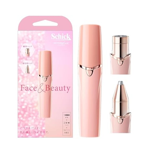Schick Hydrosilk Face & Beauty Barbeador Facial Feminino Tipo Bastão De Sobrancelha-Envio Do Japão -