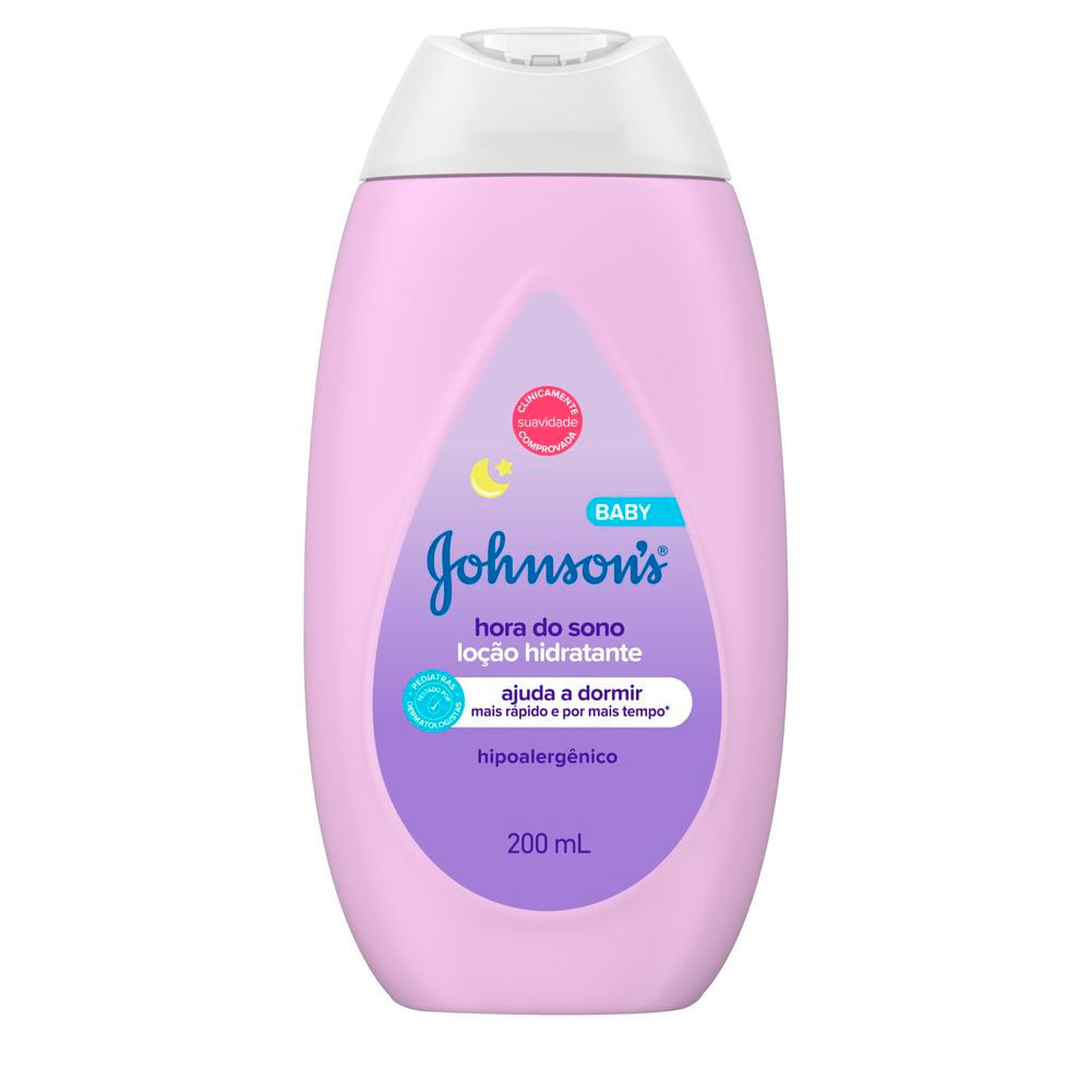 Loção Hidratante Johnson's Baby Hora do Sono 200ml