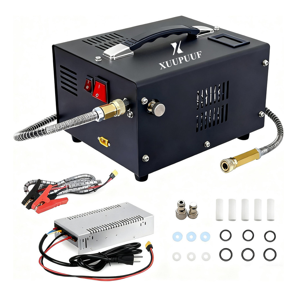 Compressor Carabina Portátil Pcp Xuupuuf 300 Bar 110v/220v