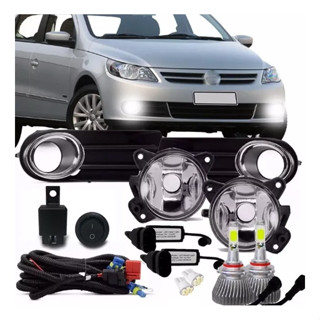 Kit Farol De Milha Neblina Gol G5 + Super Led 6k + 4 Brindes em Oferta na Shopee