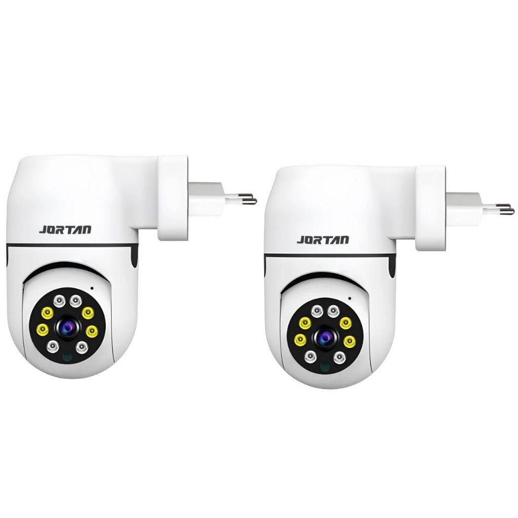 kit 2 Câmera Tomada Wi-fi facilidade na instalação - Ambiente interno App Yoosee em Oferta na Shopee