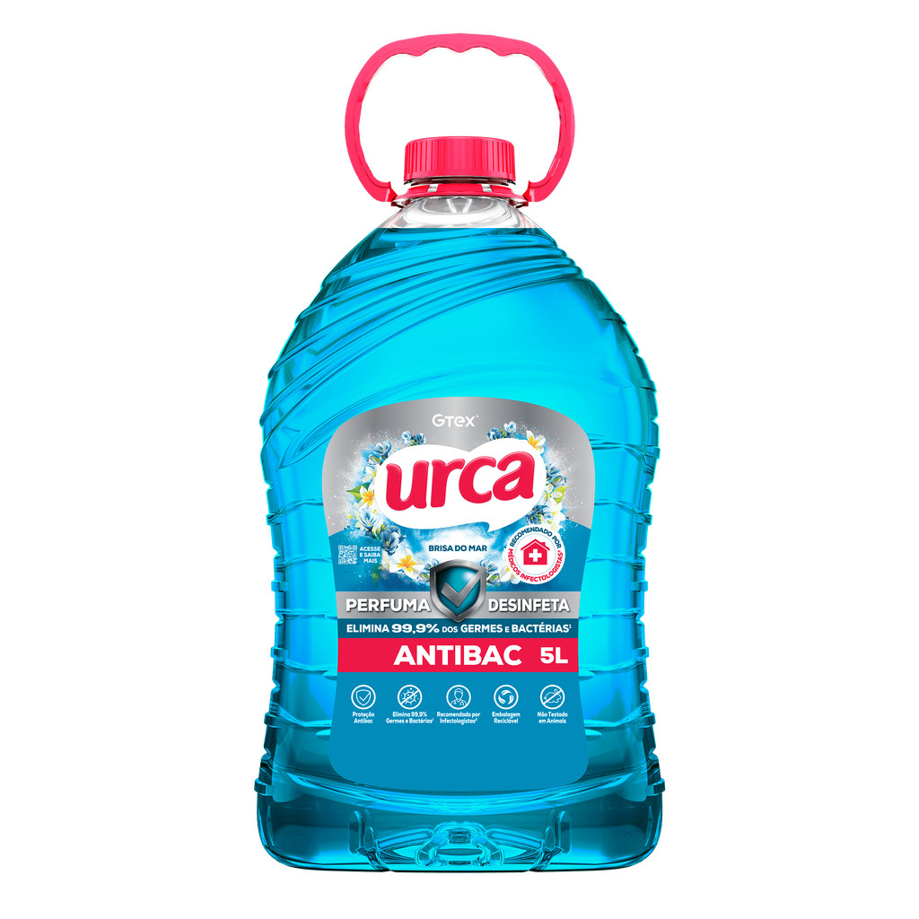 Desinfetante Urca Floral Brisa - 5L em Oferta na Shopee
