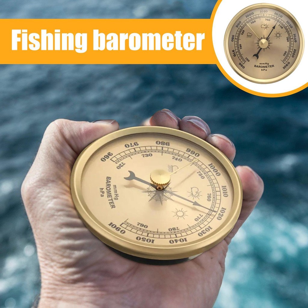 Barômetro De Pesca Portátil Indicador De Mudança De Pressão Multi-Purpose Medida Max Ferramenta De Previsão Do Tempo Ao