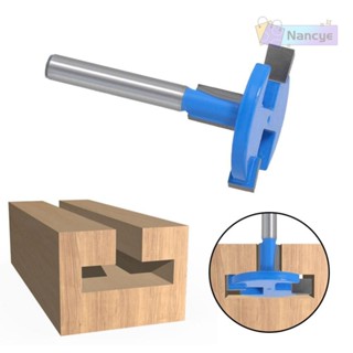 Brocas De Roteador NANCYE , Fresa De Haste De 6 Mm/6.35 Em Forma De T , Marcenaria Com Entalhe De Gancho De Carboneto Du em Oferta na Shopee