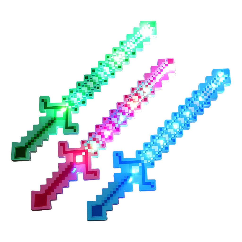 Espada Samurai Led 54cm Colorida Com Luzes E Sons Presente