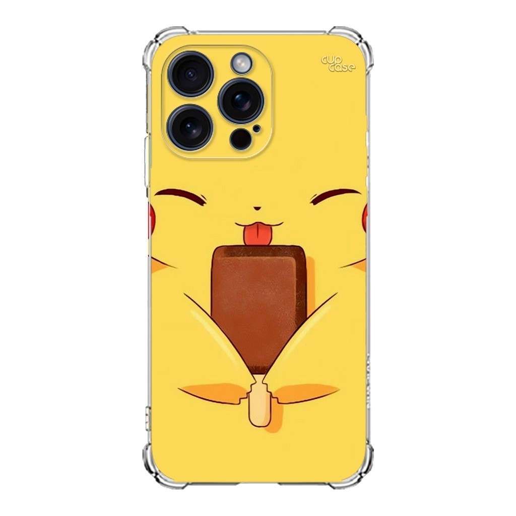Capa Capinha Celular Pokemon Pikachu Varios Modelos e Marcas personalizado
