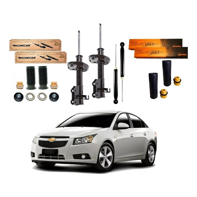 Amortecedor Dianteiro Traseiro Cruze Sedan 1.8 2011 A 2016 em Oferta na Shopee