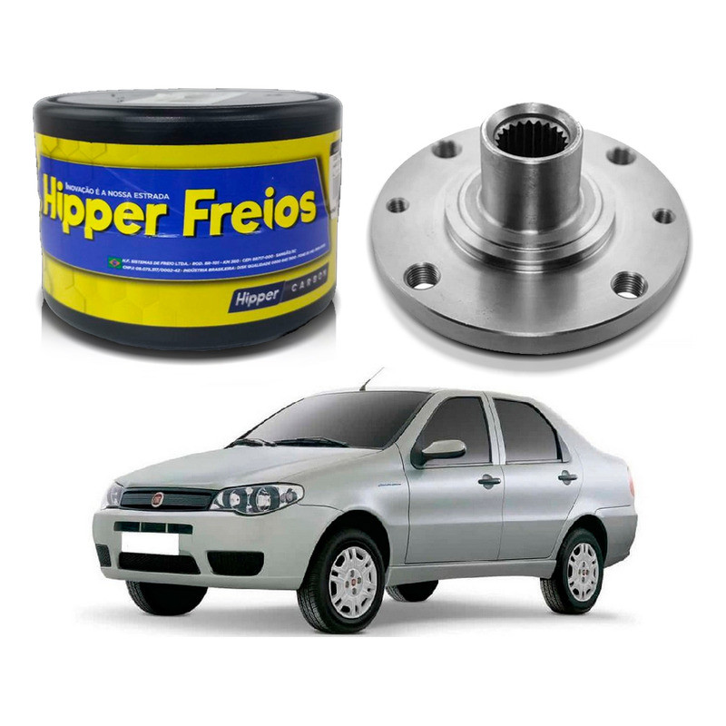 Cubo Roda Dianteiro Siena 1.0 2004 A 2012