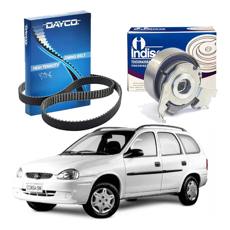 Kit Correia Dentada Tensor Corsa Sw 1.6 16v 1997 A 2001 em Oferta na Shopee