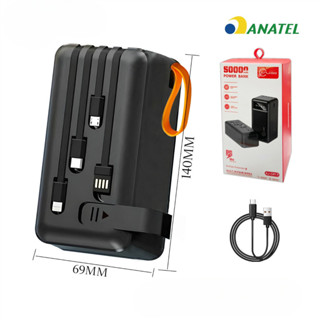 Carregador Portátil Power Bank 50000mah Turbo 22.5W PD Rápido em Oferta na Shopee