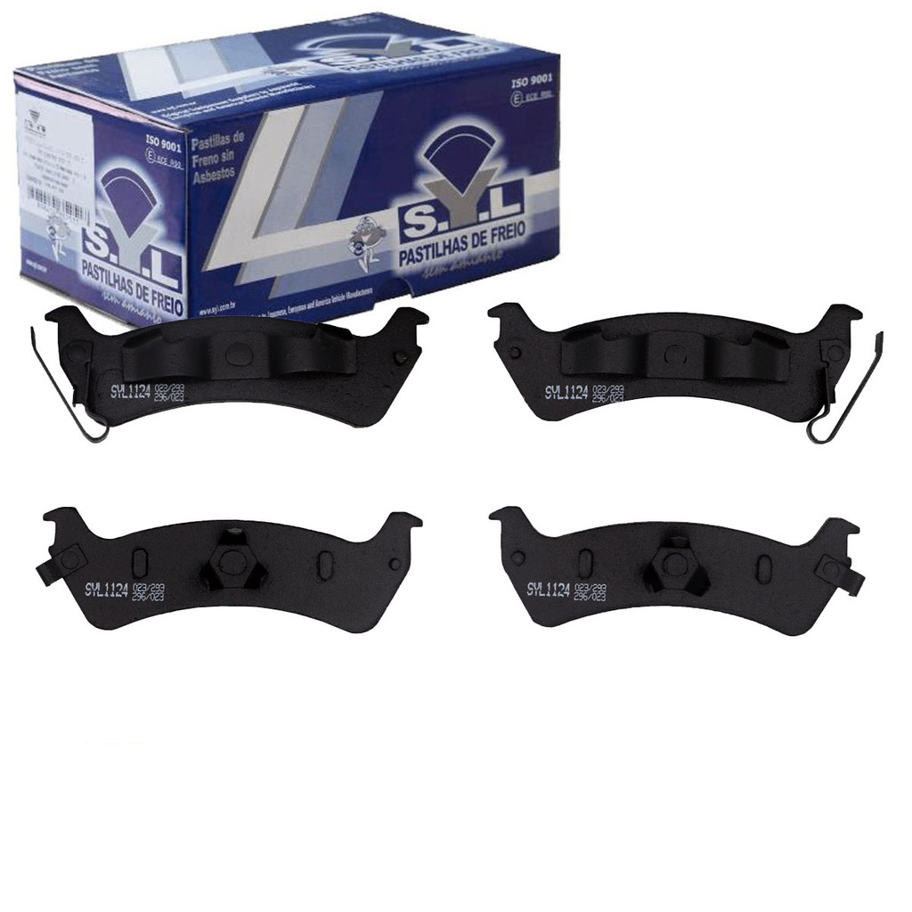 Pastilha De Freio Traseira Cherokee 1997 A 1999 / Grand Cherokee 1993 A 1998 / Wrangler 1997 A 1998 - SYL1124