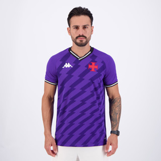 Camisa Kappa Vasco Goleiro 2025 Roxo em Oferta na Shopee