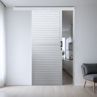 Porta de Alumínio de Correr Sobrepor 215x80cm Laminada Reversil Soft Plus Mgm Abertura Esquerda 215cm x 80cm em Oferta na Shopee