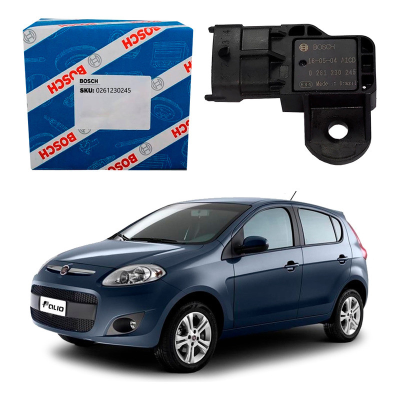 Sensor Map Bosch Palio 1.0 2012 A 2016 em Oferta na Shopee