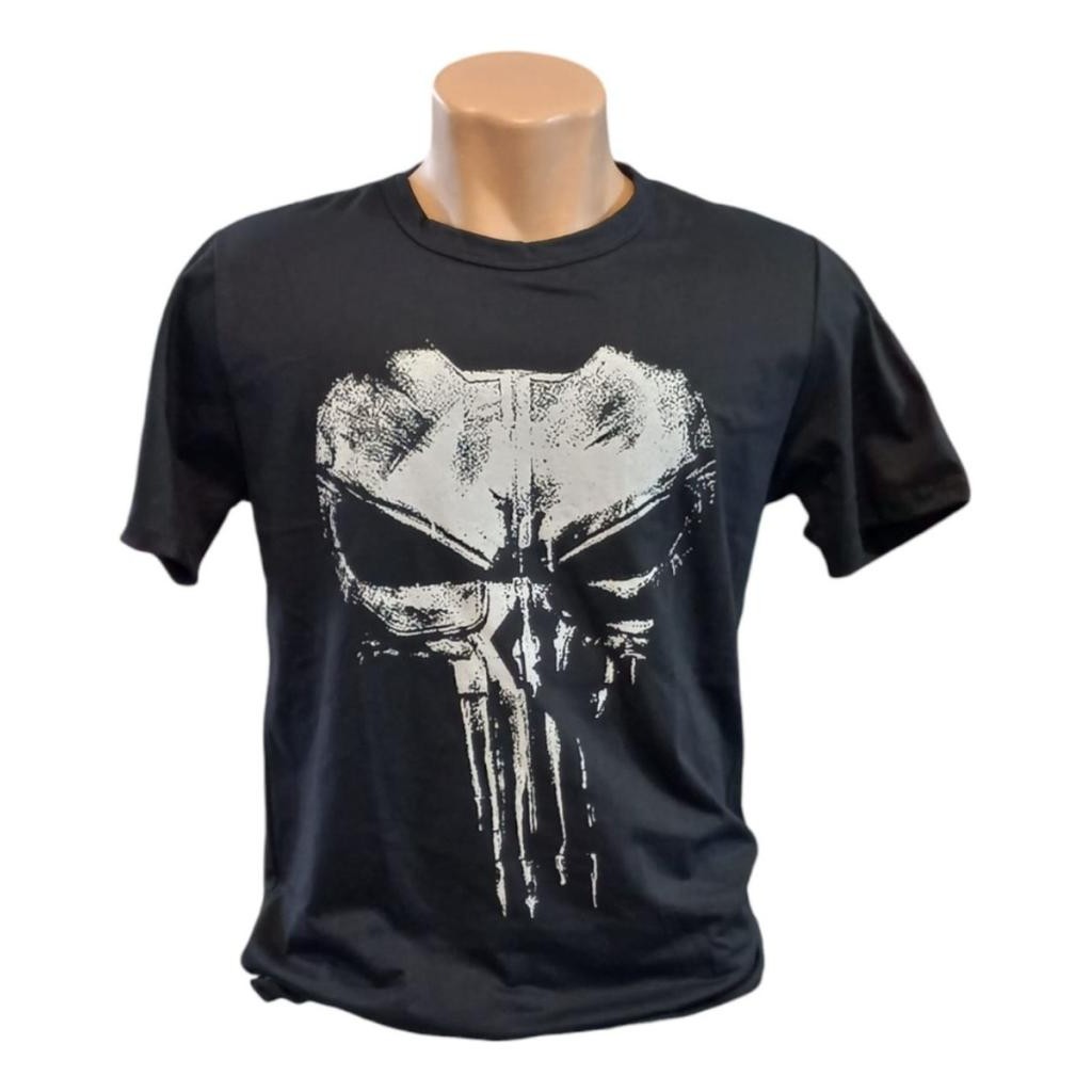 Camiseta Justiceiro Unissex Fantasia