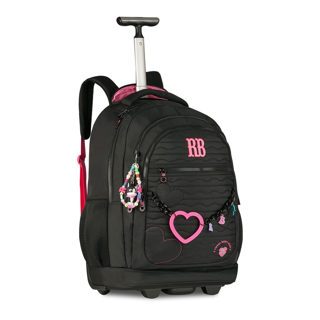 Mochila Escolar Rebecca Bonbon Bolsa Carrinho Feminina