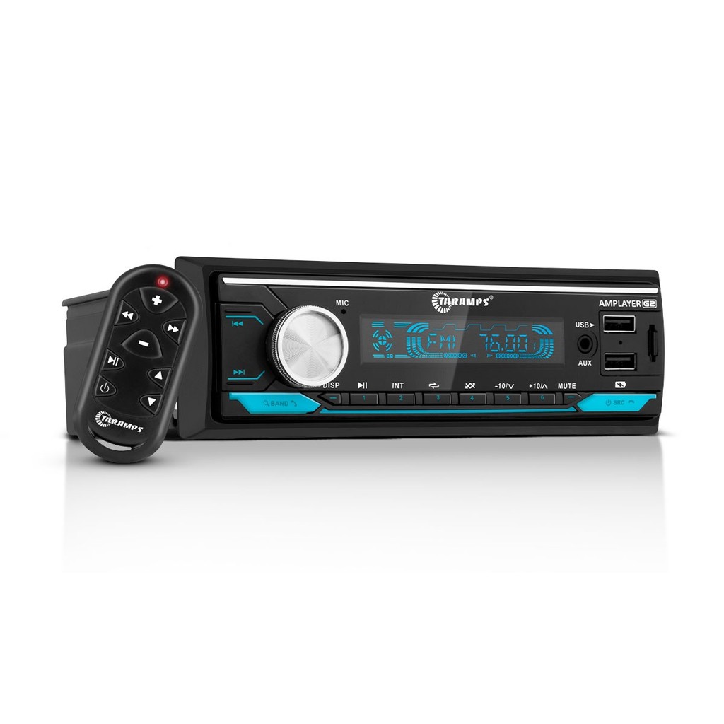 Rádio Bluetooth Amplificado Taramps Amplayer G2 – Som e Luz