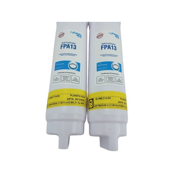KIT DE REFIL ELEMENTO FILTRANTE ELETROLUX PE10B e PE10X  02 UNIDADES - NOVO