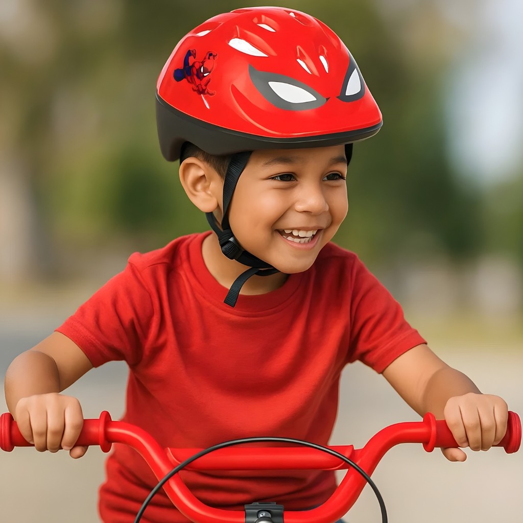 Capacete Infantil Ajustavel Homem Aranha Nathor
