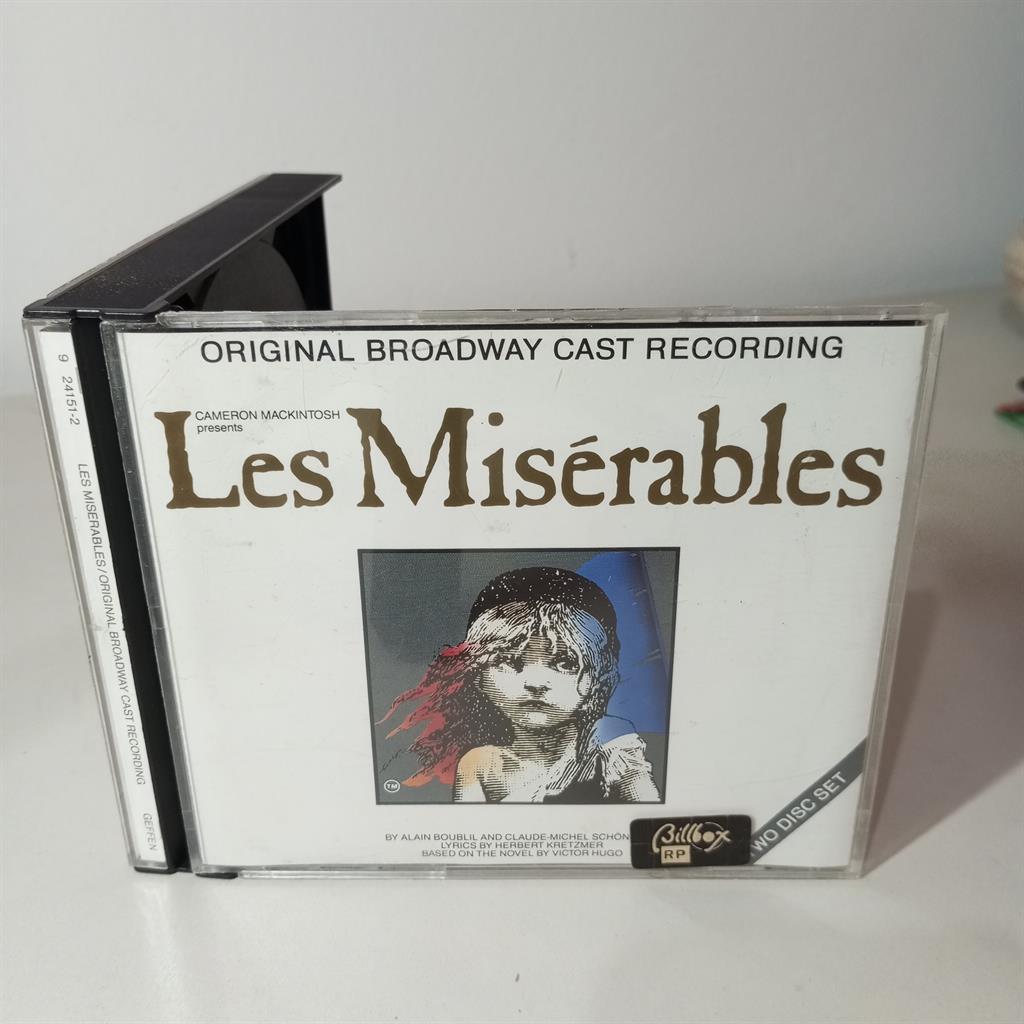 CD Cameron Mackintosh Les Misérables - Original broadway cast recording