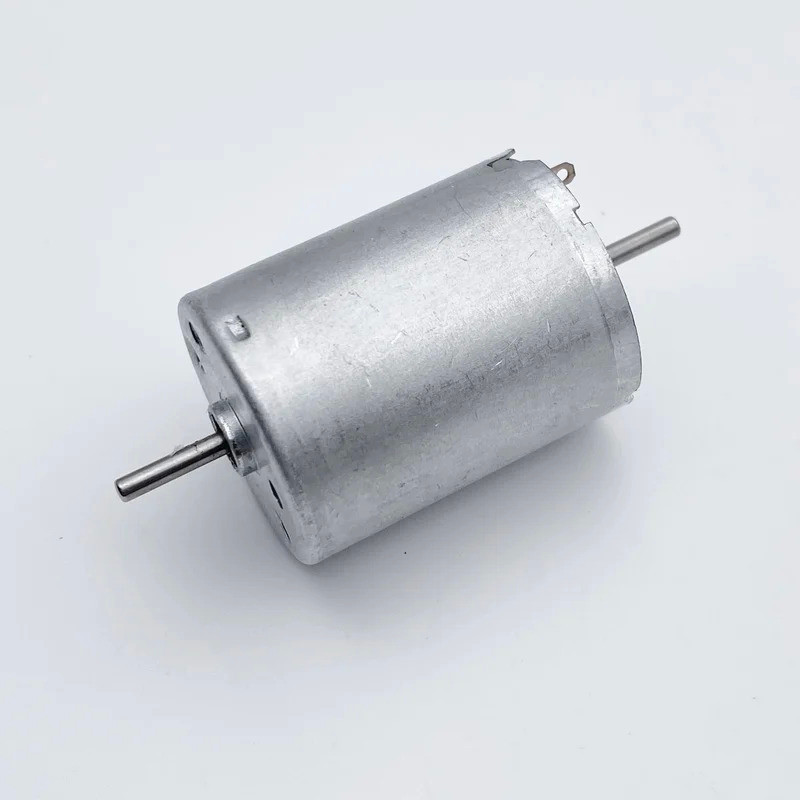 370 DC Motor De Eixo Duplo Para Robô DIY Médico 6V 12V 24V Aspirador De Pó Ferramentas Elétricas Eletrodomésticos Escrit