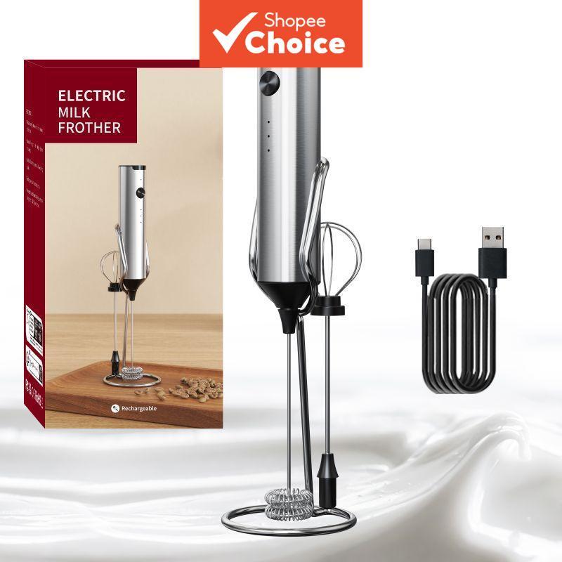 Mini Batedor De Leite Elétrico Liquidificador De Café Portátil Sem Fio