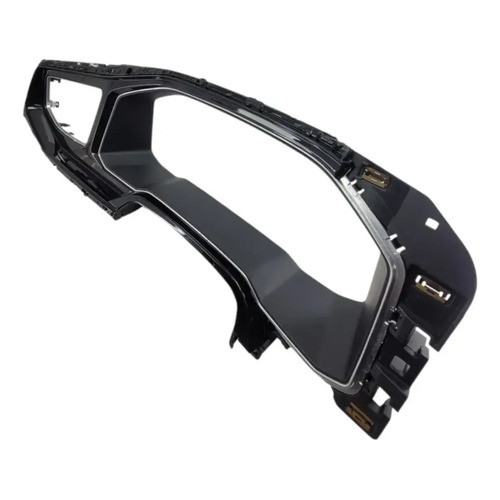 Moldura Painel Instrumentos Volkswagen Virtus Polo 2018 2021 Preto