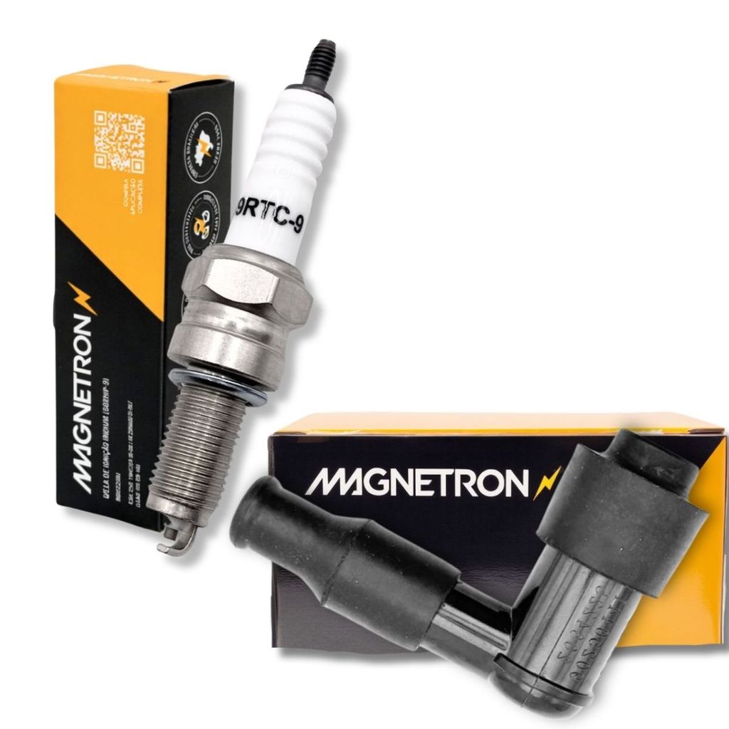 Vela de Ignição + Terminal Pcx 150 2019-2023 Magnetron