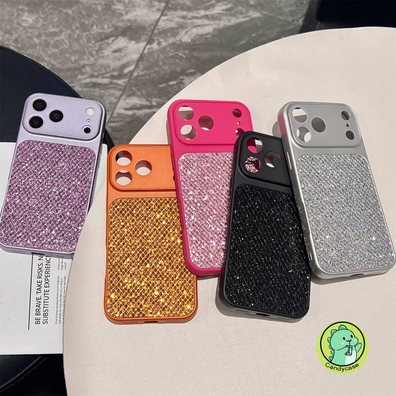 Capa De Telefone Com Glitter Para Samsung Galaxy A37 A27 A17 A36 A35 A34 A33 A32 A26 A25 A24 A23 A54 A53 A52 A52S A16 A1