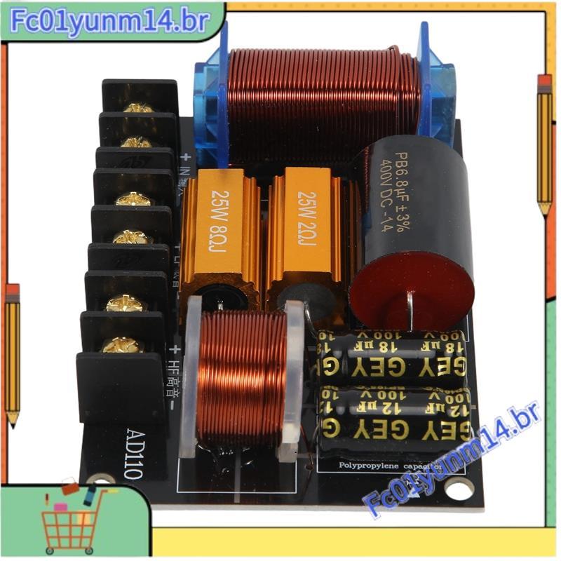 Divisor De Frequência De Áudio 250W Alto-Falante Hifi Bidirecional Crossover Performance De Palco Alta Potência Febre Ge