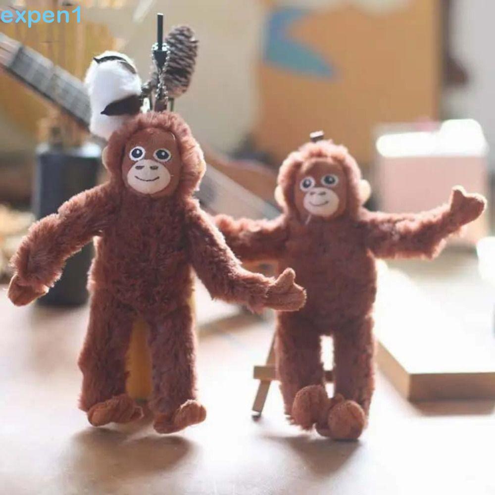 EXPEN Pingente De Macaco Chimpanzés , Animal Desenho Animado Gorila Brinquedo De Pelúcia , De