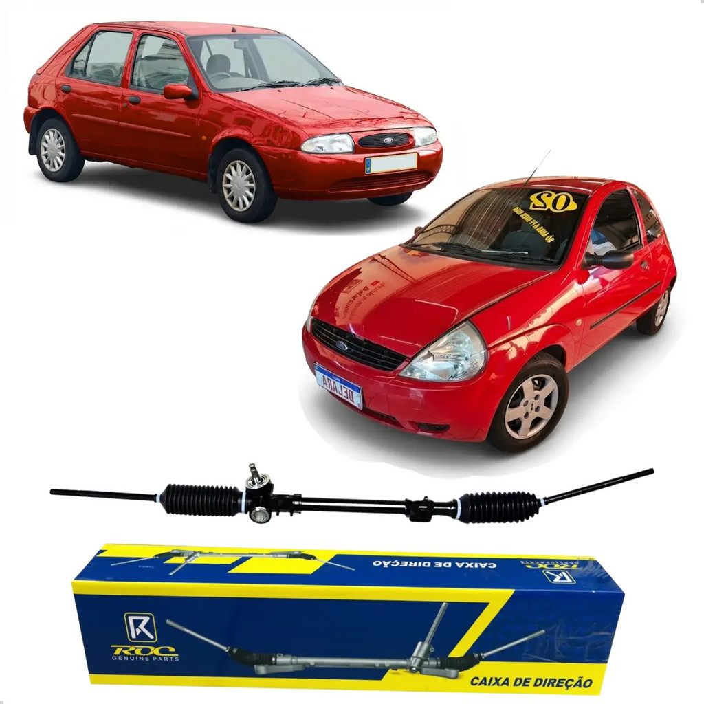 Caixa Setor Direção Mecânica Ford Ka 97 98 99 00 01 02 03 04