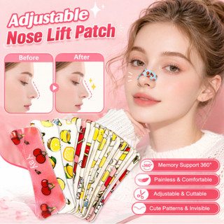 [Redução De Nariz] 【Conforto Ajustável】 Placa De Nariz Ajustável/Redução De Nariz/Modelador Nasal