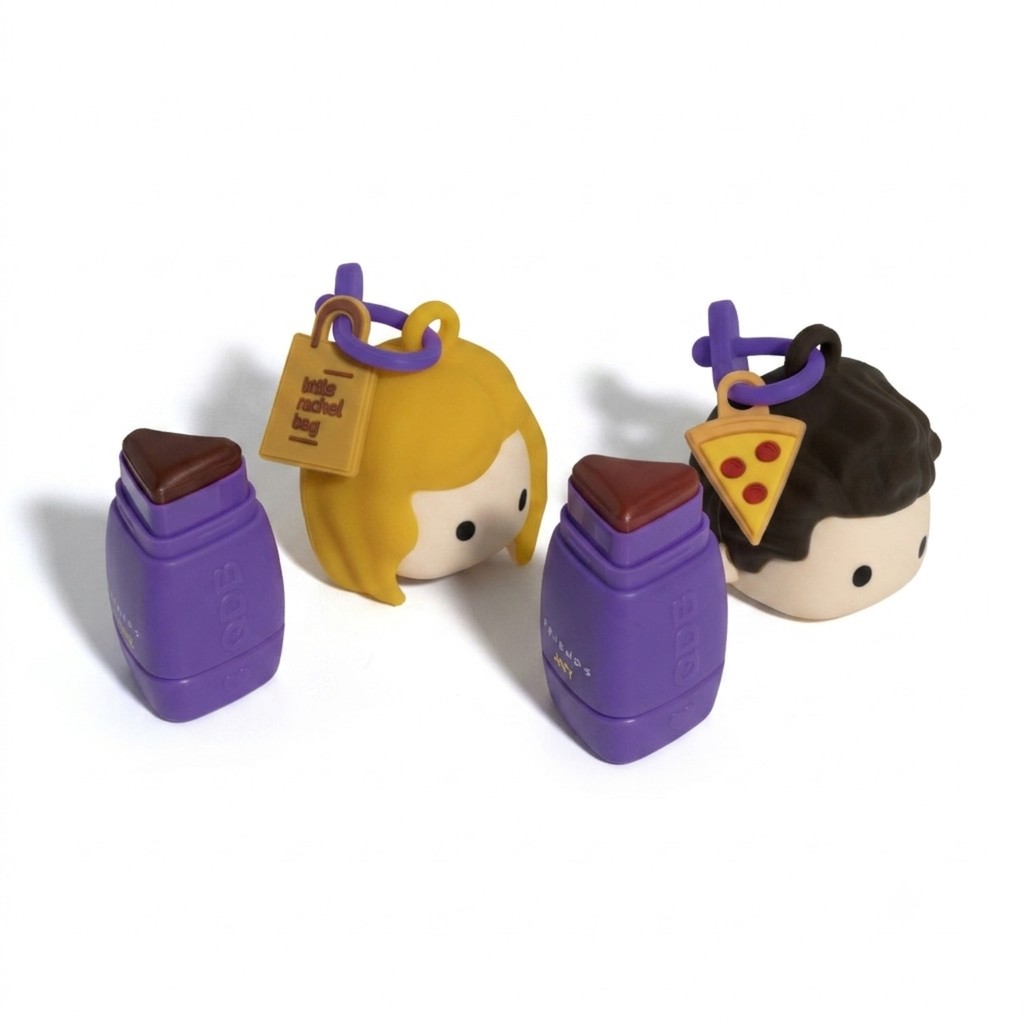 Combo Friends: Berêstick 3 em 1 Marrom Canela Joey 4g + Berêstick 3 em 1 Bordô Rachel 4g