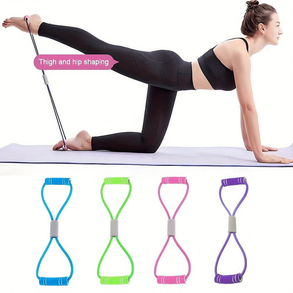 Imagem Kit com 3 Elásticos de Resistência – Treino Completo em Casa/ Academia ou ao Ar Livre - WANG