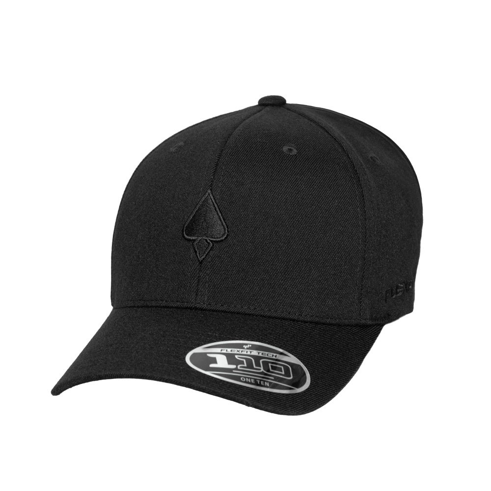 Boné MCD Aba Curva Snapback Flexfit Preto