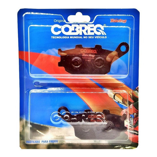 PASTILHA FREIO COBREQ N-927 CB300 XRE300 HORNET XJ6 Z6 MT09 NC700 MT07 Z800 ABS