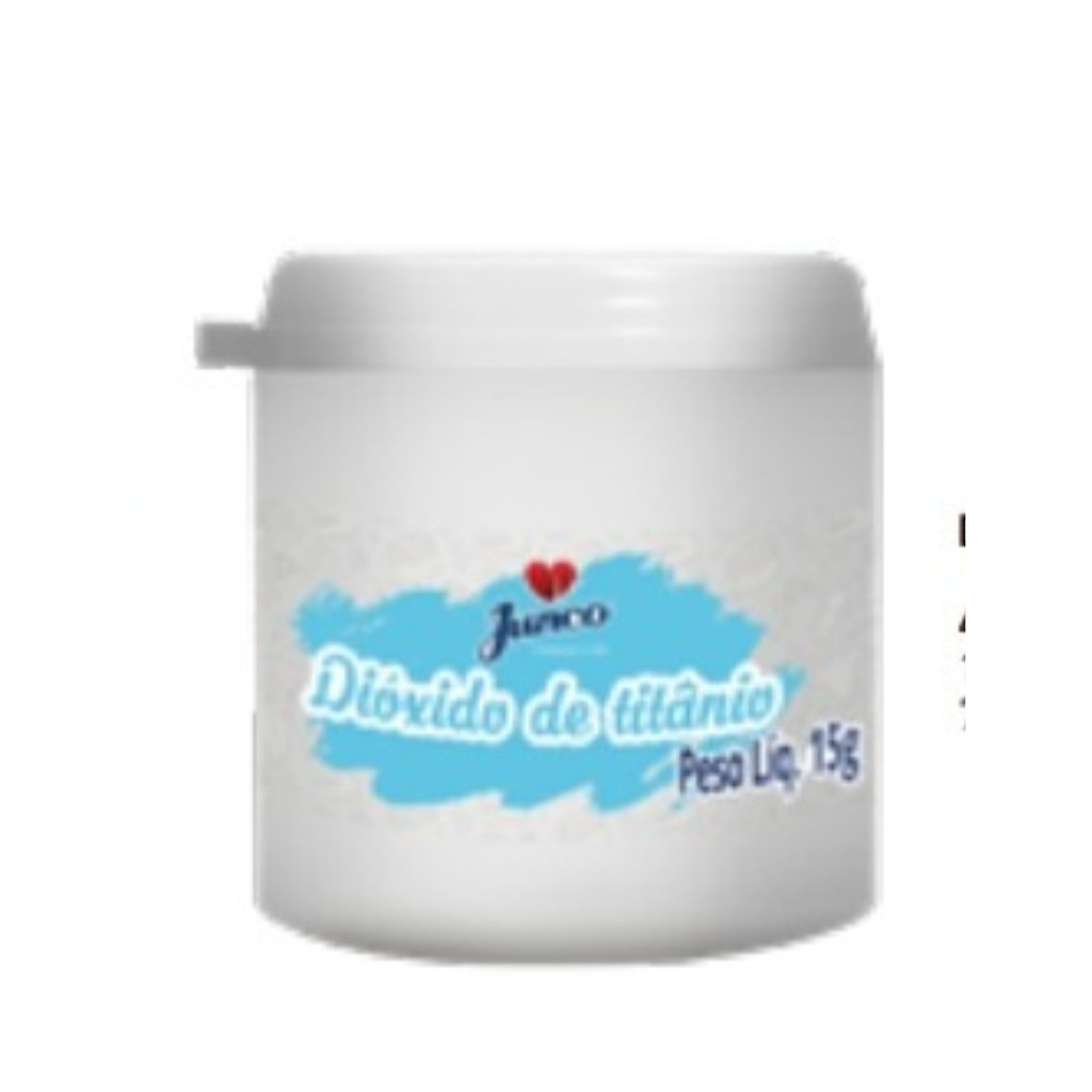 Dióxido de Titânio Junco Confeitaria 15 gr Corante Branco