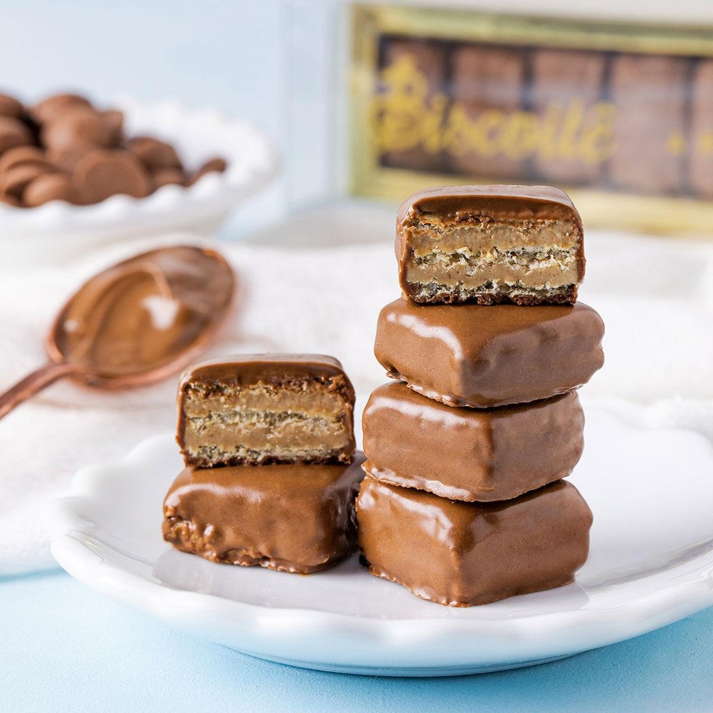 Tijolinho Wafer Castanha Caju Chocolate 120g | Biscoitê