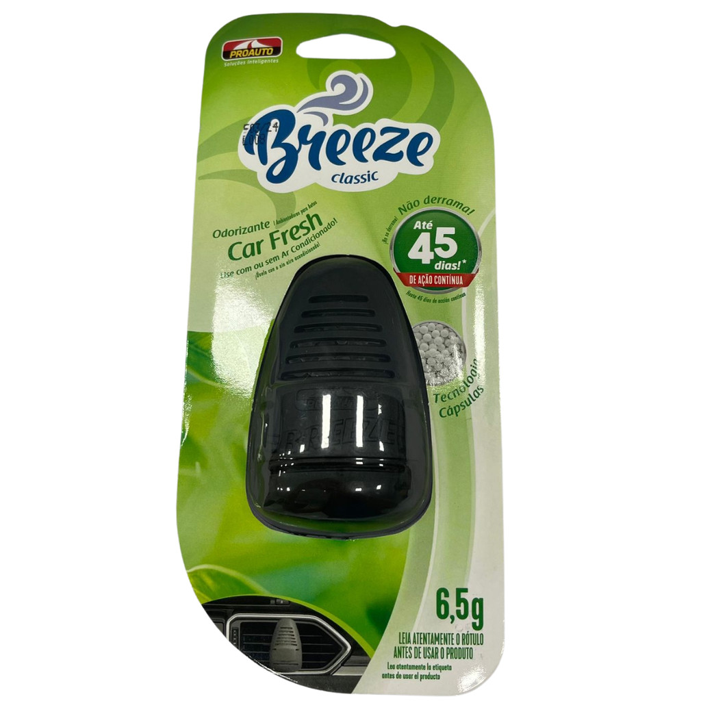 Aromatizante Cheirinho Proauto Breeze Sensations Fresh Odorizante 5ml Fragancia Fresca