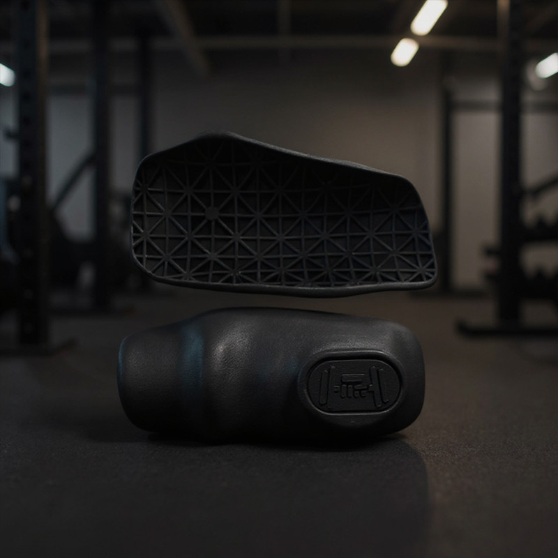 Luva Exclusiva Entre os Dedos Musculação Grip Antiderrapante Confortável Único
