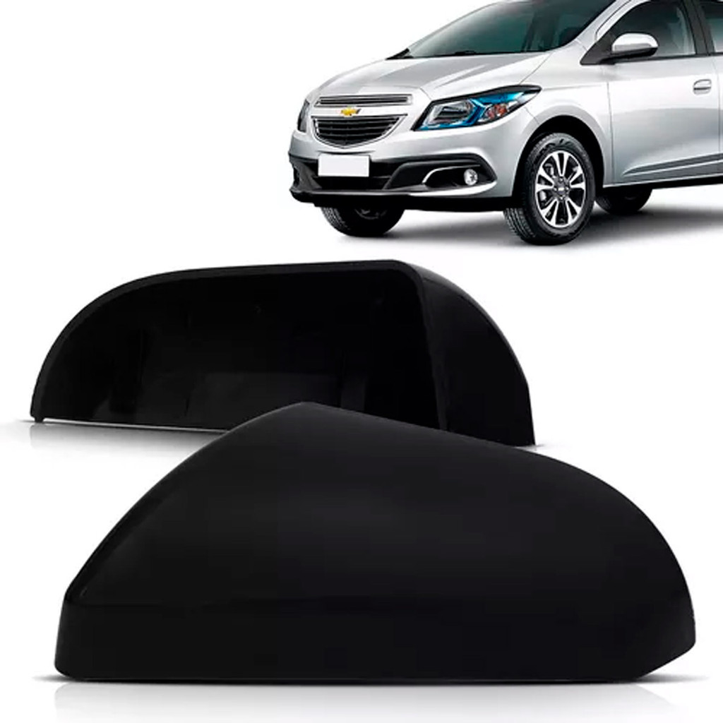 Capa Retrovisor Onix 2013 2014 2015 2016 2017 2018 Black Piano