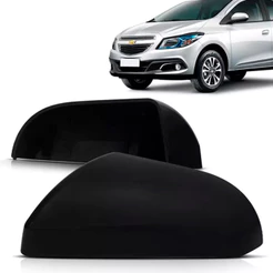 Capa Retrovisor Onix 2013 2014 2015 2016 2017 2018 Black Piano