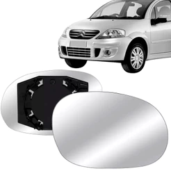 Par Lente Espelho Retrovisor Citroen C3 2003 2004 2005 2006 2007 2008 2009 Serve Xsara Picasso