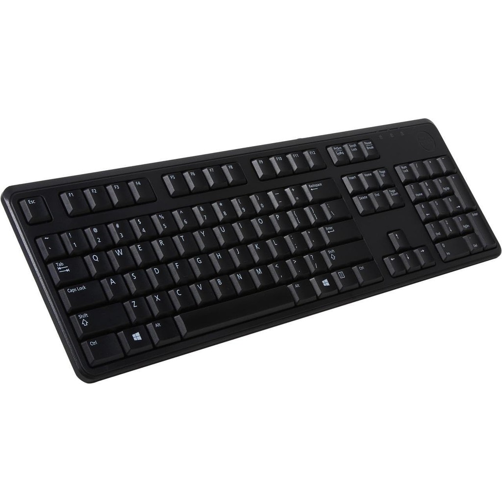 Teclado Dell Empresarial Cabo Usb Notebook e PC Preto Português ABNT2 Brasil Perfil BAIXO